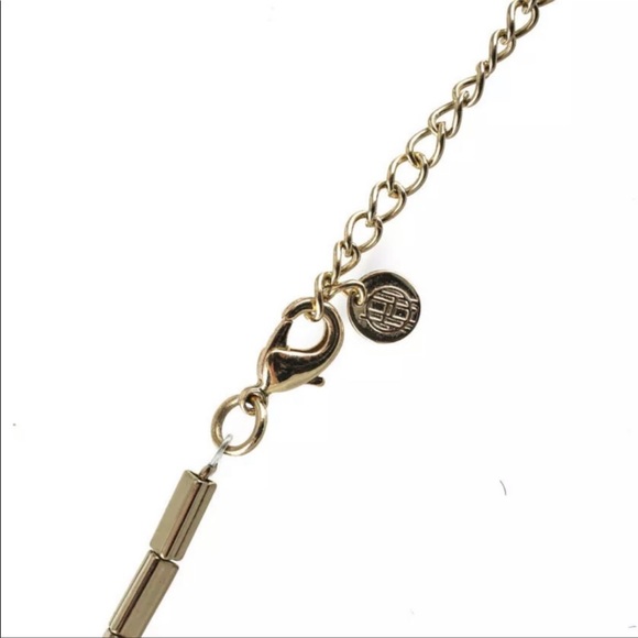 House of Harlow 1960 leather statement necklace - Picture 11 of 12